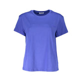 Patrizia Pepe Chic Crew Neck Logo Tee in Organic Cotton -   -  Patrizia Pepe.